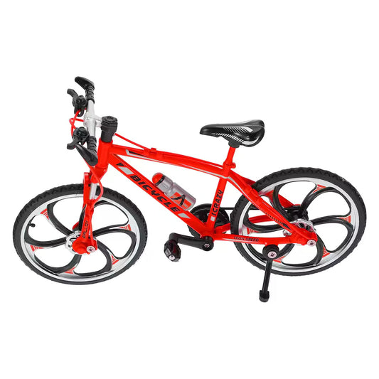 Finger Bike Alloy Minibike Realistic Shape Portable Size Fun Toy Finger Movement Gift Miniature Novelty Gadget